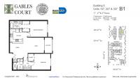 Unit 107 BLDG 6 floor plan