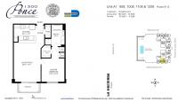 Unit 908 floor plan