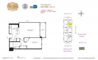 Unit 1604 floor plan