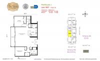 Unit 1607 floor plan