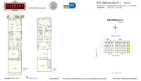 Unit 530 Valencia Ave # 1 floor plan