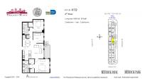 Unit 419 floor plan