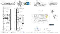 Unit A-13 floor plan
