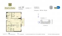Unit PH02 floor plan