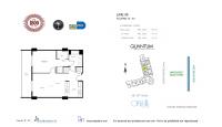 Unit 1206 floor plan