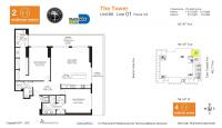 Unit H0301 floor plan