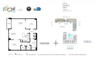 Unit 2101 floor plan