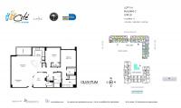 Unit 3202 floor plan