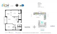 Unit 2107 floor plan