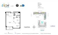 Unit 3207 floor plan