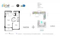 Unit 2119 floor plan