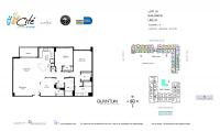 Unit 2220 floor plan