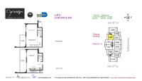 Unit 609 floor plan