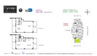 Unit 1001 floor plan