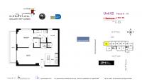 Unit 602 floor plan