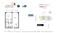 Unit 604 floor plan