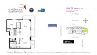 Unit 509 floor plan