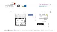 Unit 107 floor plan