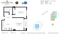 Unit 107 (A2-3) floor plan