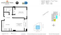 Unit 407 (A2-6) floor plan