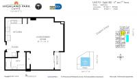 Unit 410 (B2-6) floor plan