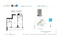 Unit 1101 floor plan