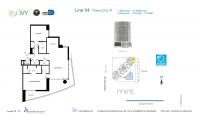 Unit 2304 floor plan