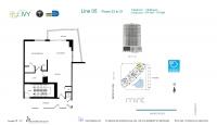 Unit 2305 floor plan