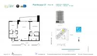 Unit PH-7 floor plan