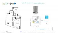 Unit 2311 floor plan