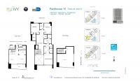 Unit PH-15 floor plan