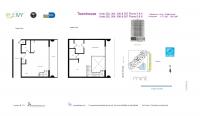 Unit TH302 floor plan
