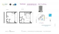 Unit TH 503 floor plan