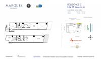 Unit 1505 floor plan