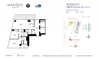 Unit 4907 floor plan