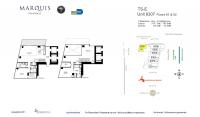 Unit 6307 floor plan