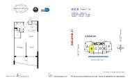 Unit PH1B floor plan