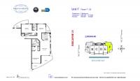 Unit PH1F floor plan
