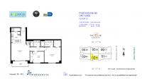 Unit 2302 floor plan