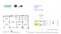 Unit 2303 floor plan