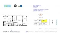 Unit 2306 floor plan