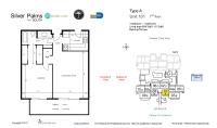 Unit 101S floor plan