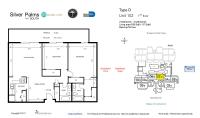 Unit 102S floor plan
