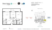 Unit 105S floor plan