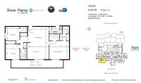 Unit 109S floor plan