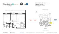 Unit 110S floor plan