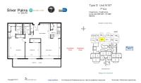 Unit 107N floor plan