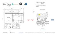 Unit 110N floor plan