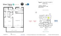 Unit 211N floor plan