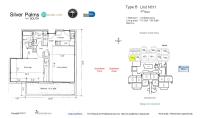 Unit 111N floor plan